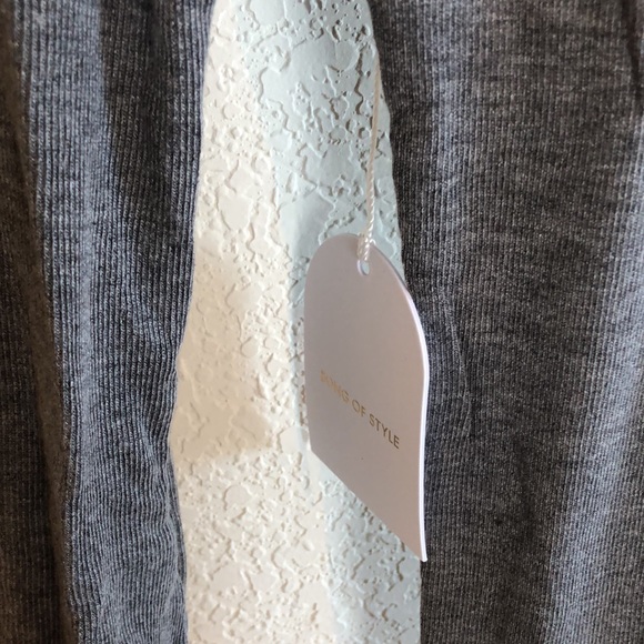 Song Of Style Viola Bodysuit In Gray small - Picture 6 of 9